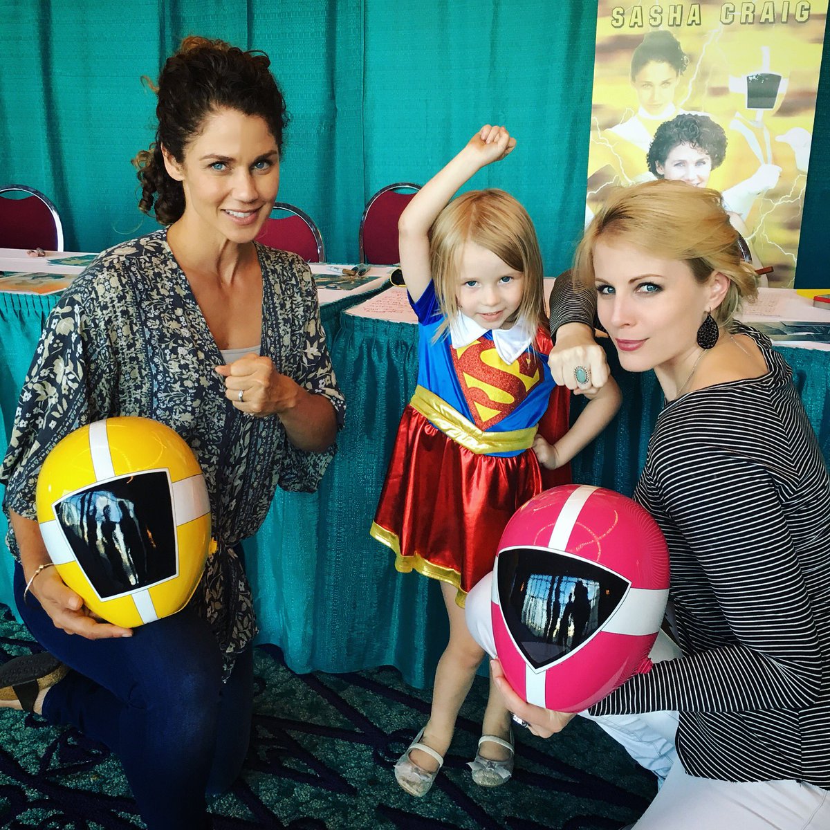 Final day of @QuestConvention Come meet <a href="/sassycraig/">Sasha Craig</a> &amp; @alisonmacinnis - they'll be on the vendor floor today! #PowerRangers #RoleModels