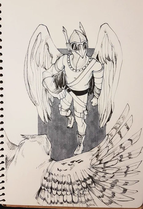 Day 22: Owl whisperer
#inktober 