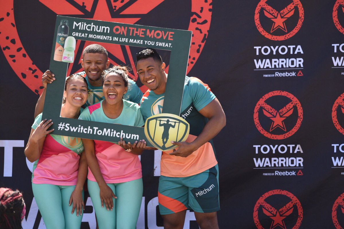thewarriorrace's tweet photo. #SwitchToMitchum @ToyotaSA #WARRIOR7 powered by @reeboksa https://t.co/xifd5eYgI1