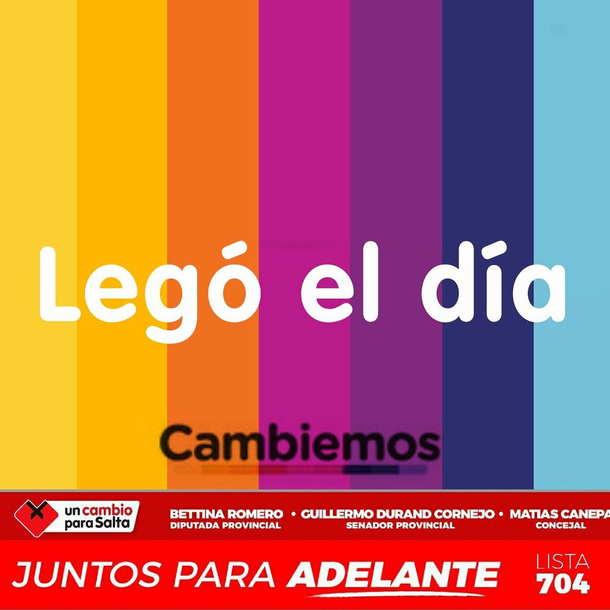 Agrupa_LaMaury's tweet photo. #BuenDía 
Porque el sueño de todos ya está en marcha...
 #YoVoto
#UnCambioParaSalta 
#Lista704 
@GustavoSaenzOK @RomeroBettina https://t.co/gTekfVTJpx