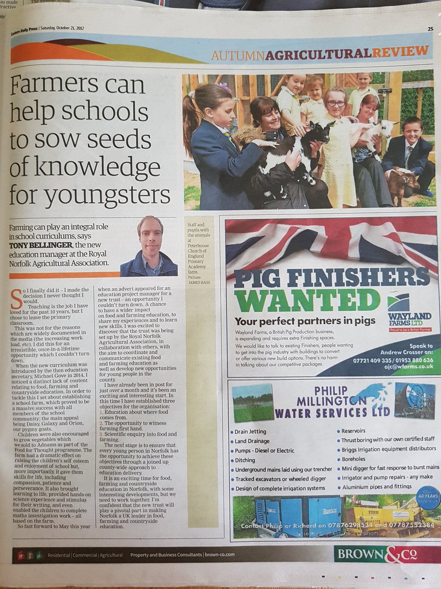 tbellinger9's tweet photo. I'm in this weekend's EDP! #fullpage https://t.co/eGOBFc9egz