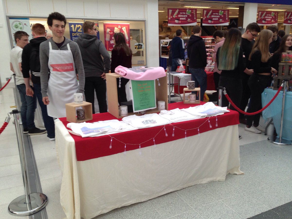LHSTechnologies's tweet photo. Mugs tshirts and hoodies for sale in thistle centre until 2pm today @LarbertHigh @YES_ForthValley https://t.co/1Z5lU0xPrh