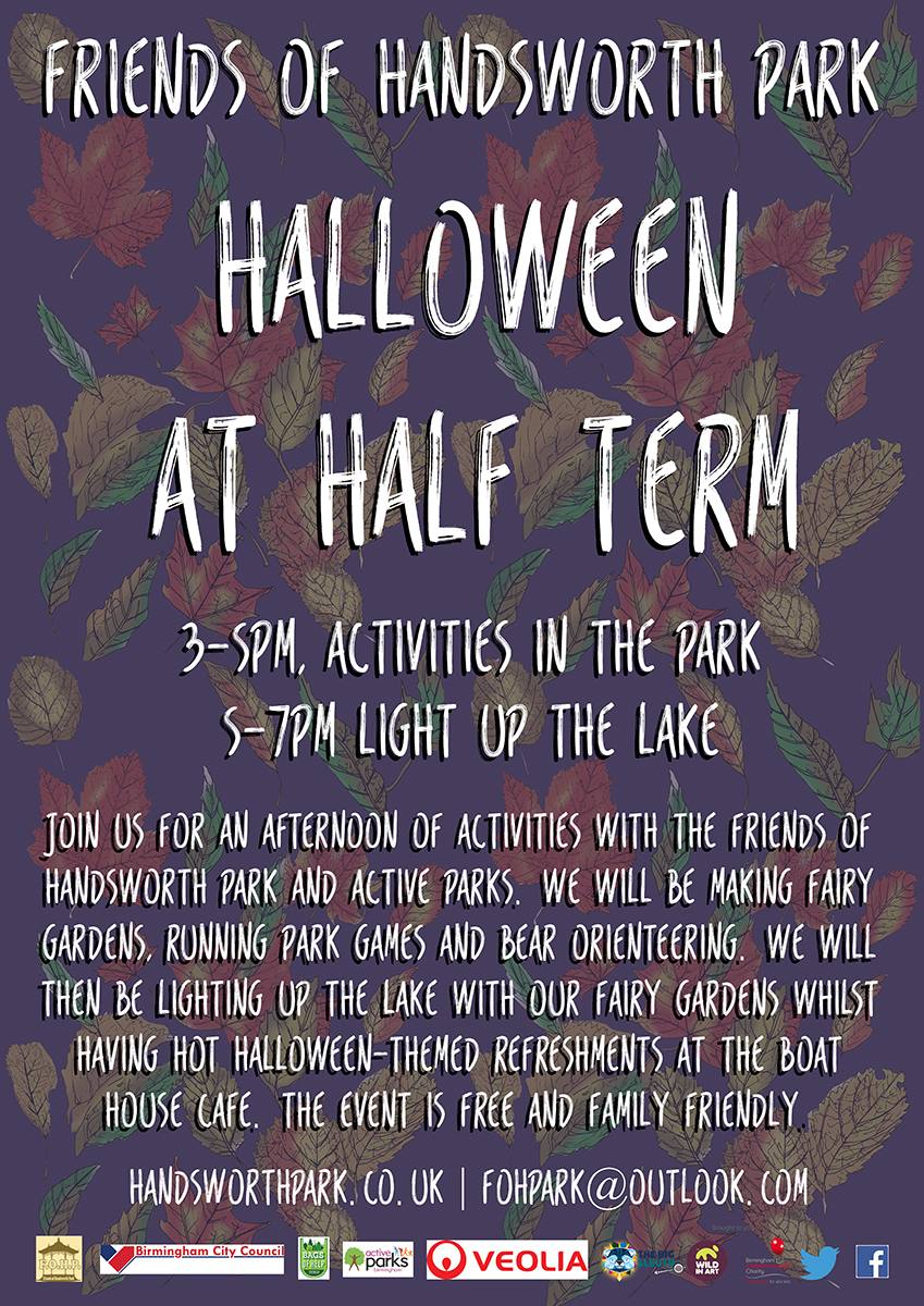 handsworthpark's tweet photo. Wednesday 25th October in conjunction with @activeparksbham and the Boathouse Cafe. https://t.co/bHN0RvN1DY