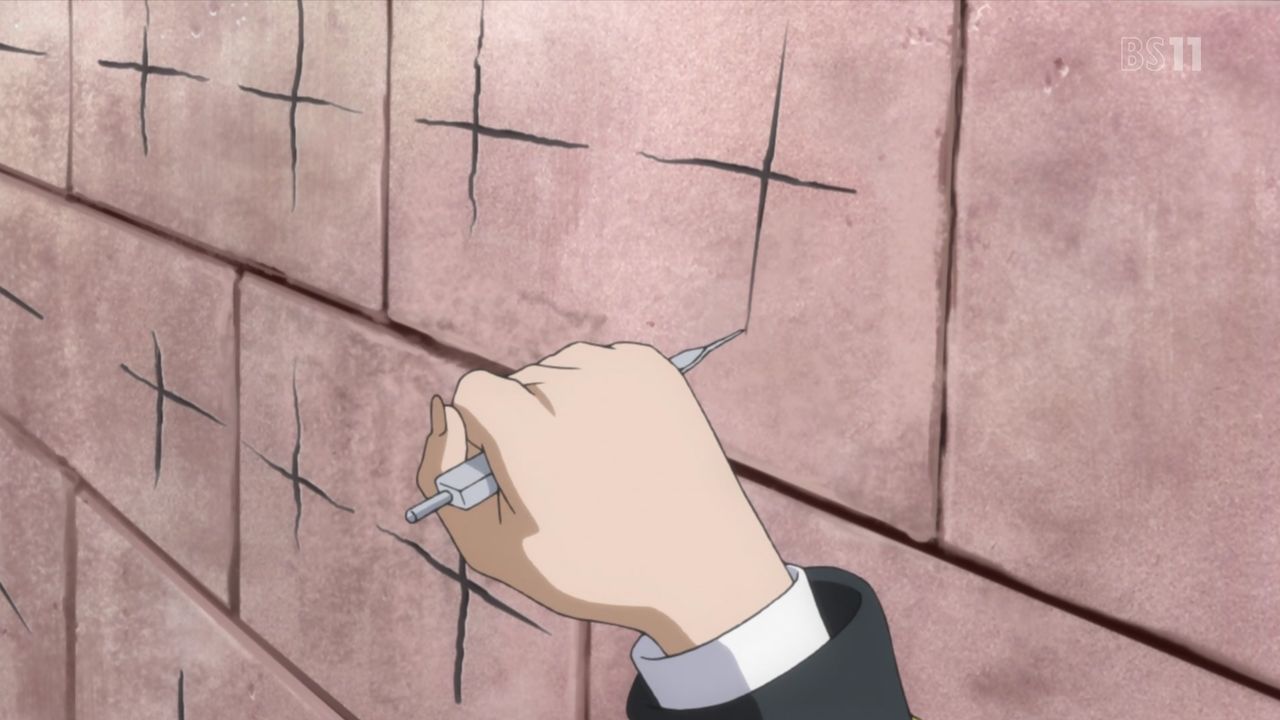 嘲笑のひよこ すすき ルルーシュに 毎日壁に傷をつける ギアスをかけられた少女 後の ブラックリベリオン 時にも当然発動していた筈なので おそらく戦火に巻き込まれて死亡したと予想 Bs11 Codegeass コードギアス ギアス Geassp T