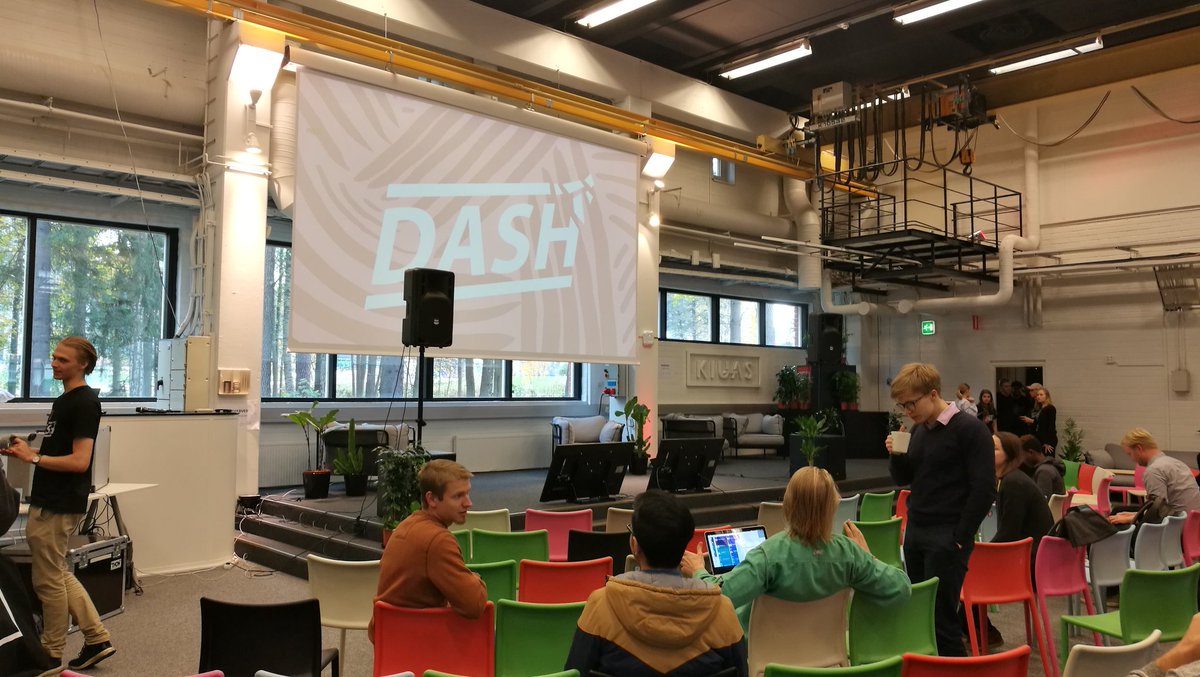VMRuottinen's tweet photo. Dash 2017 pre-event is about to start @startupsauna #dash2017 #dash17 #hack #hackathon https://t.co/KoedbrrKwO