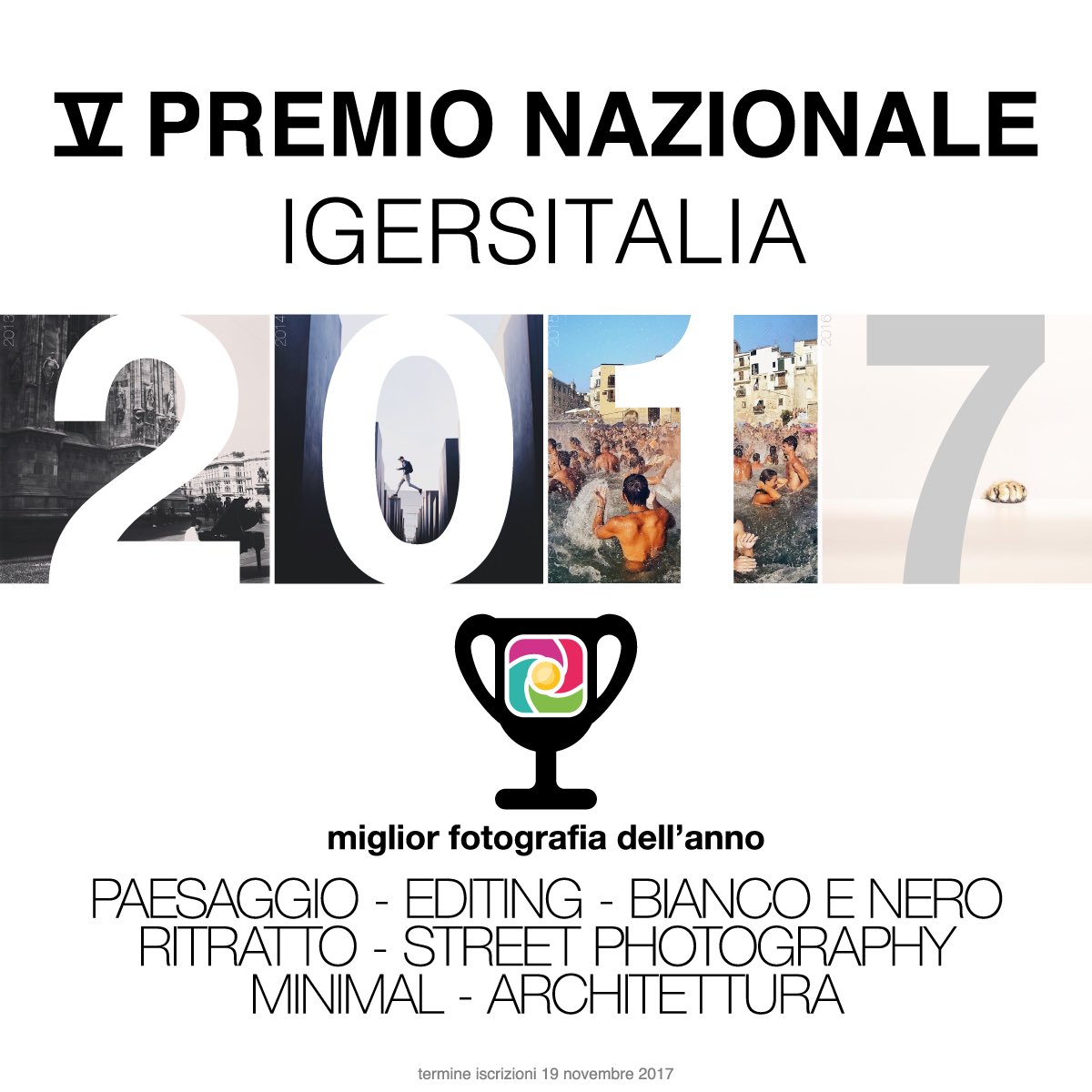 Sarai tu il miglior instagramer dell'anno? Fino al 19 novembre partecipa al #PremioIgersitalia2017 di @igersitalia > bit.ly/premioigersita…
