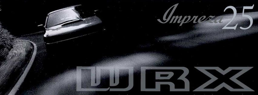 Happy 25th birthday to the Impreza WRX impreza25.com