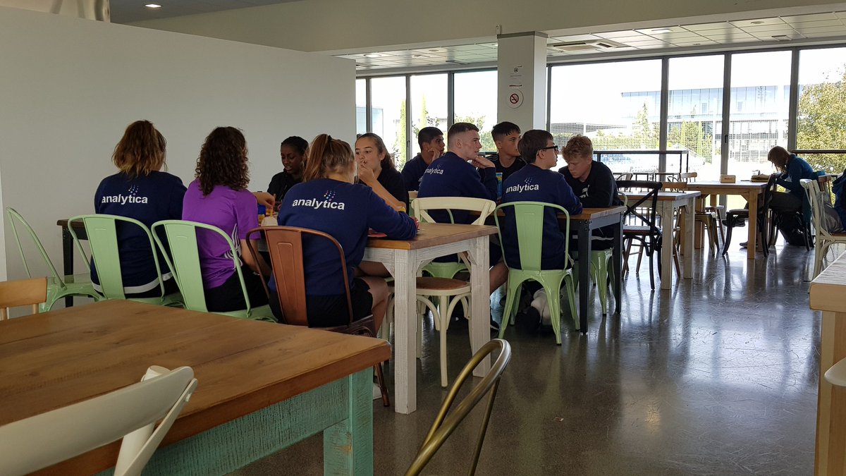 CoxGreenSchool's tweet photo. Rehydrate and reenergise before this afternoon @AnalyticaSocial #refueling #prodiets https://t.co/tkdZHO67Y0