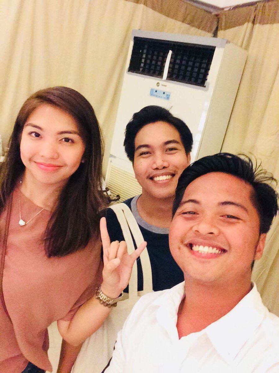 erikakei's tweet photo. Always love my duties in Baler because of these people. #CostaTeam + I finally got a pic with our regular guest, Andi 💙 https://t.co/LxmWnkNcNx