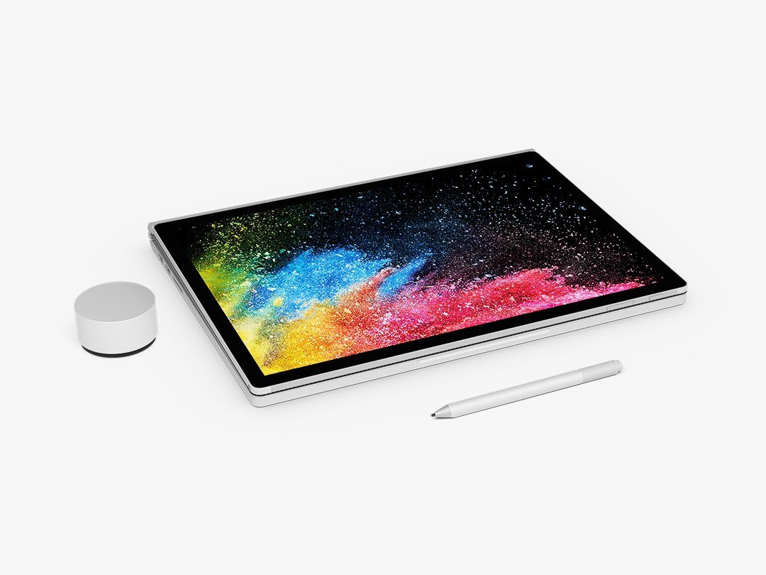 Appinall_rus's tweet photo. Microsoft выпустила мощнейший гибридный планшет Surface Book 2, заявленная мощь оценивается в два раза сильнее, чем в Apple MacBook Pro. https://t.co/6kt9IGJFVD