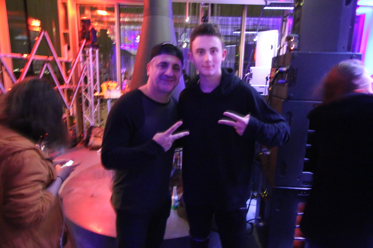Ran into the legend, Boris, before my set at the W a few nights ago. Incredible DJ and an amazing producer. Great meeting him :)