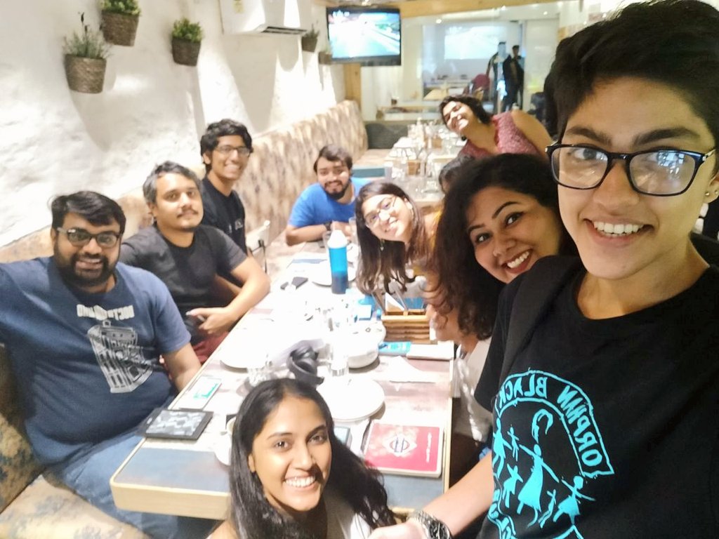 tarwhodis's tweet photo. And that's a wrap! Thank you all for coming for the meet and onwards to our #InterestingMeet! πͺπ
#DisappearingDiscussions https://t.co/yJfOJd66O9
