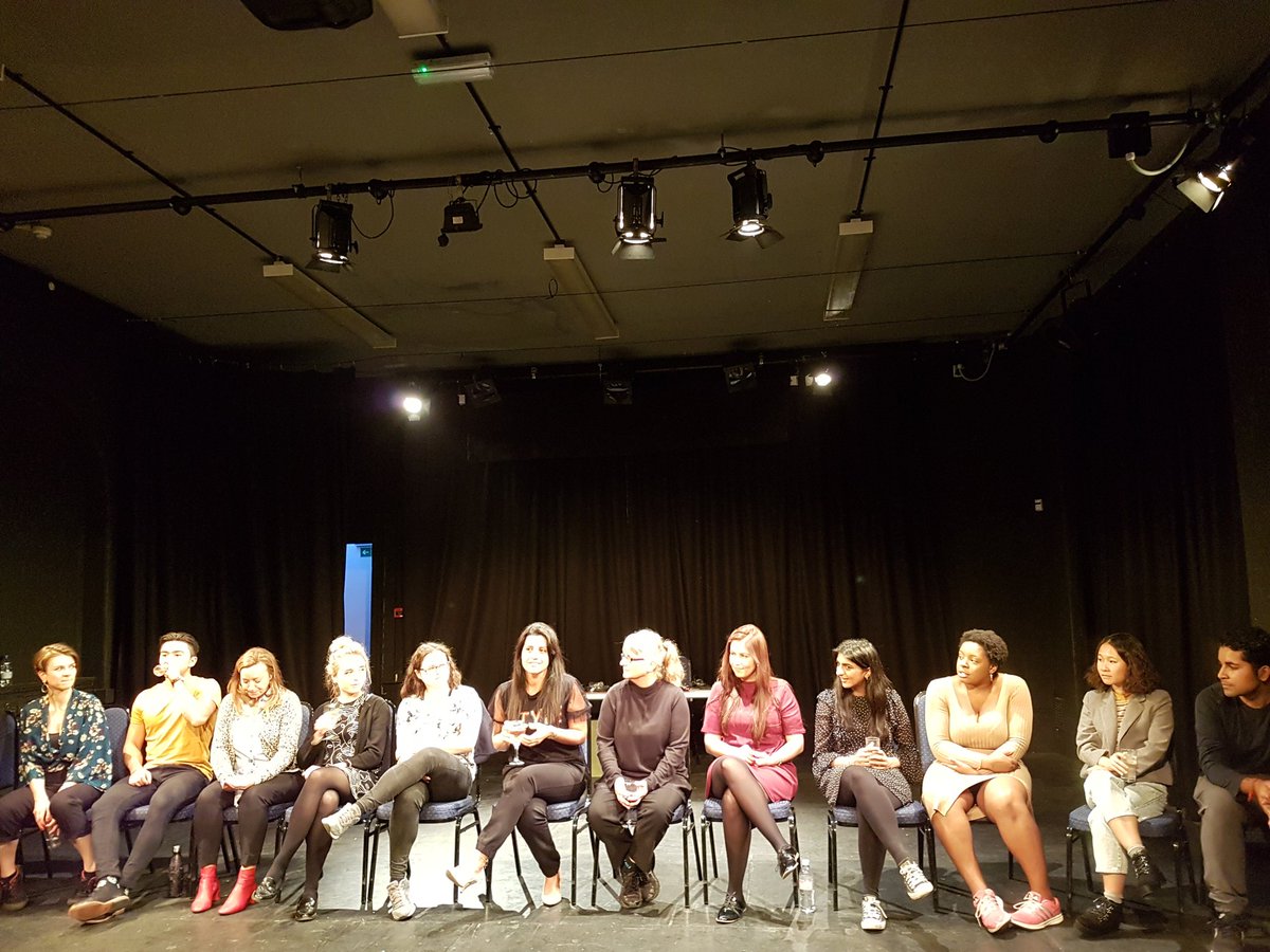 SumanBhuchar's tweet photo. Enjoyed @walkinyourwords @Omnibus_Theatre #Perceptionfest @KLandonSmith #headphone #verbatim 'creating performance in front of your eyes' https://t.co/dgH9yWZxy5