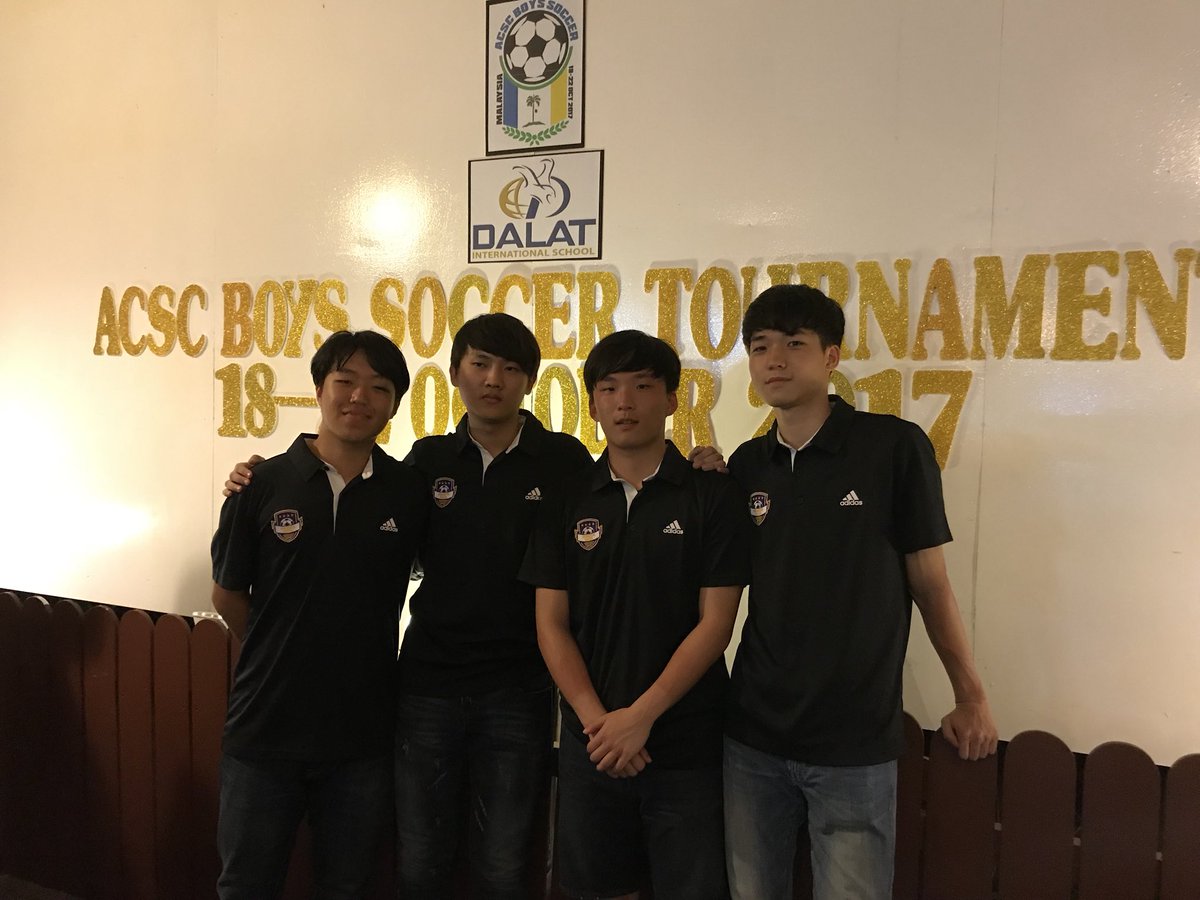 peter4him's tweet photo. #knightsROK in #malaysia #ACSC #SOCCER tournament.  Great players, Great coach (Dellos) Great Schools!  LOTS of soccer. https://t.co/WQjJr8CazJ