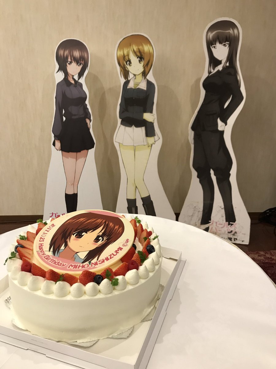 新作の戦車ケーキとのことです(*´꒳`*) #大洗町 #大洗シーサイドホテル