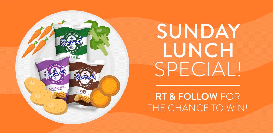 Sunday Dinner Winner? RT &amp; Follow for the chance to #win either a box of Lamb &amp; Mint, Beefy, or Canadian Ham crisps. (UK Only)