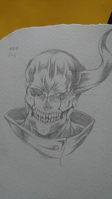 暇人の今の落書き
紙破けた...(   ˙-˙   ) 
