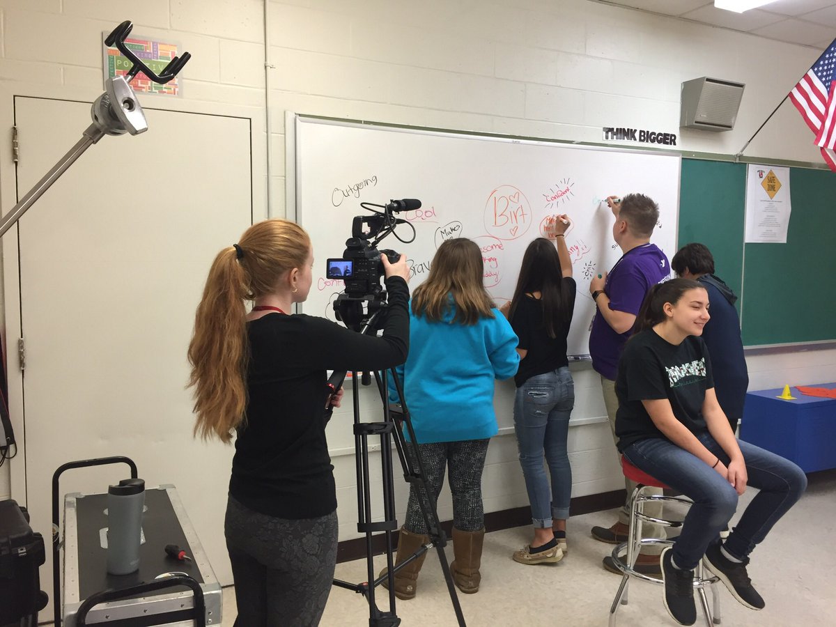 NMYMCA's tweet photo. Loved working with @NewSkyPro on our Y Achievement Center video at Hudson Memorial School. #Nashua #NH #YMCA #BeCauseY https://t.co/O2q2zGVifF