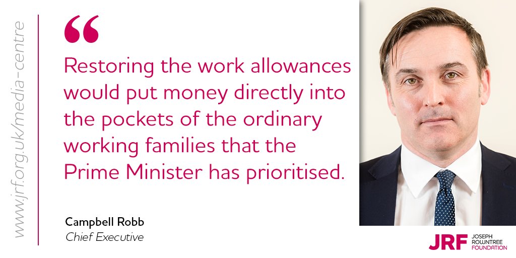 Cuts to the work allowance in #UniversalCredit will mean 340,000 more people in poverty. jrf.org.uk/press/budget-g…