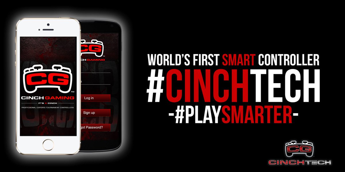 ESSGamingHQ's tweet photo. "World's First Smart Controller" Get yours now at @CinchGaming https://t.co/3FjPkAmCot #MakeitaCinch #CinchTech #PlaySmarter #ESSGaming https://t.co/y3DKCkJeEK
