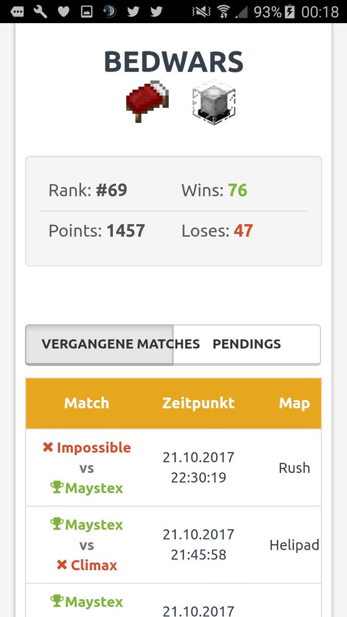 MAYSTEXBW's tweet photo. Zwar nicht das beste Ranking, aber solangsam baut sich der Clan auf😇 https://t.co/FeDJ5MQp5u