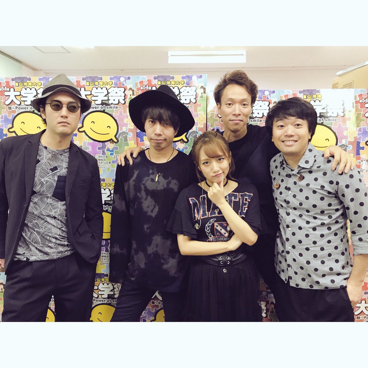 Hisashi Nawata A Twitter 富山短期大学 大学祭ライブでした お悩み解決コーナーも楽しかった 学生の皆さん ありがとうございました 無事 東京に戻って参りました 高橋みなみ 富山短期大学