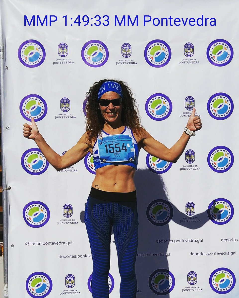 Inestrilla's tweet photo. Bueno, bueno, bueno y sin quererlo hago MMP en Media Maraton y eso que venรญa a acumular km #runeragallega #onfire #sumandokm #runningplus ๐ช๐ช๐๐ #runhappy https://t.co/86h3mpEeBX
