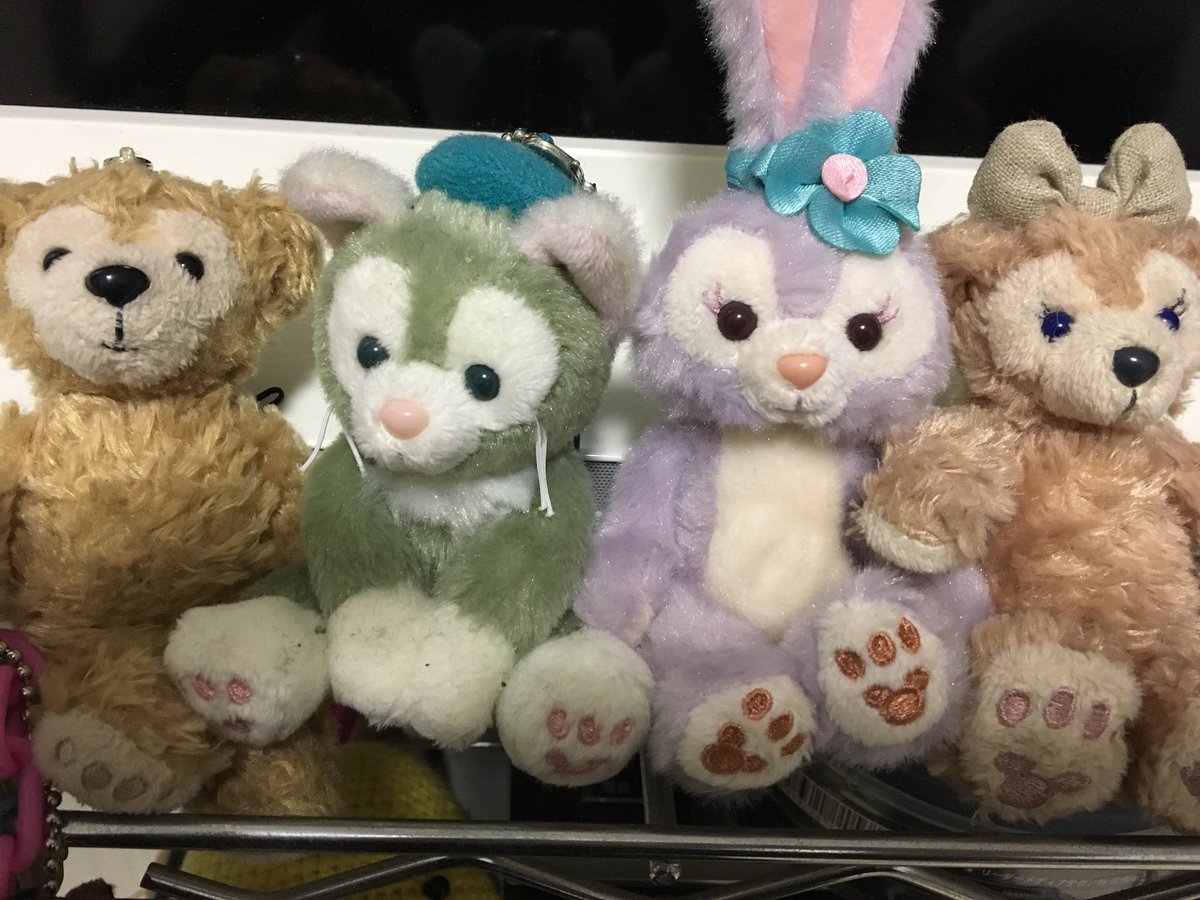 よん ө ランド25周年 30周年 シー10周年に加えて 17年ハロウィンドナちゃん 去年の15周年に行けなかったのか悔やまれる やっとステラ ルーちゃん仲間入り おっきいぬいぐるみはダッフィーとシェリーメイしかいない ほぼ衝動買いの