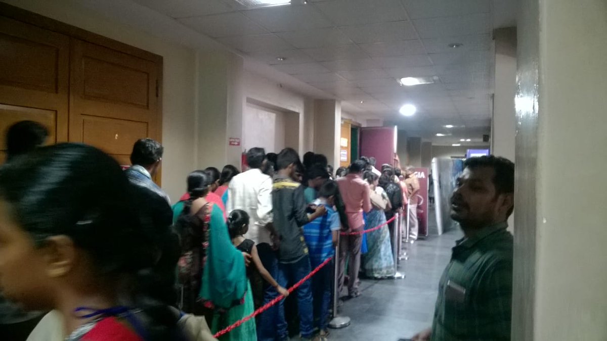 Coimbatore_Fans's tweet photo. Massive Family Audience Hold this Day Huge Demand For Tickets 😍😍😘 #CentralCinemas #Coimbatore https://t.co/EfSPkmFUoB