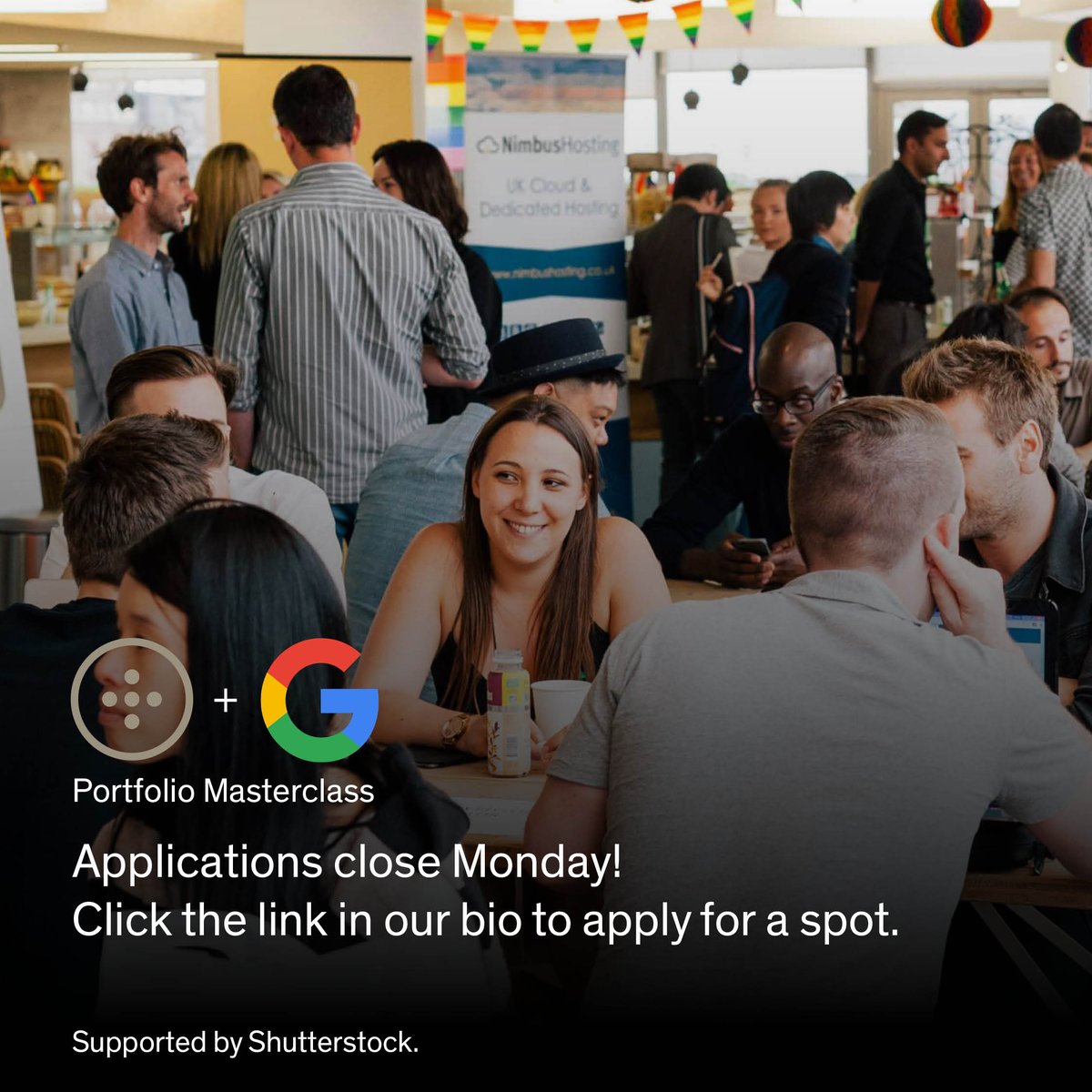 The_Dots_UK's tweet photo. All #Writers, #Viscomms #designers, there are just 48 hours left to apply to our @Google masterclass. Click here: https://t.co/TMY0kfe3rs https://t.co/U9I1NgZps7