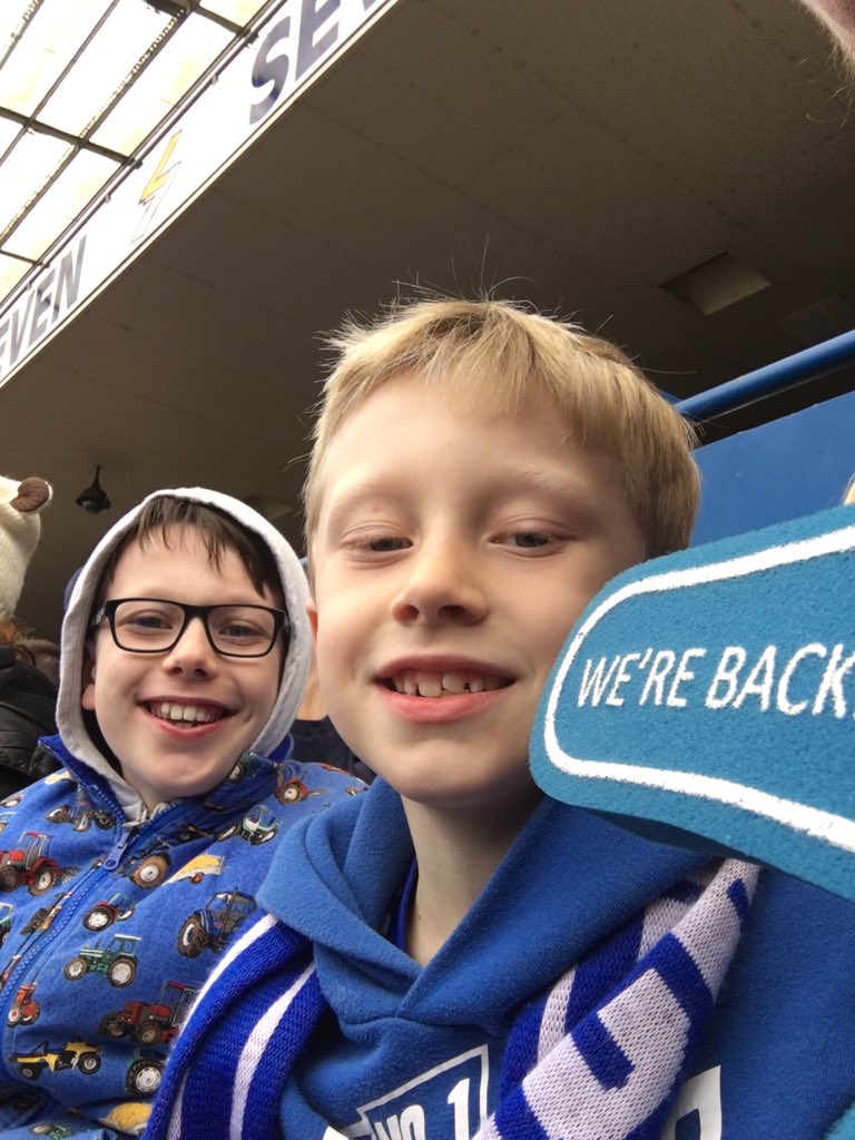 srrmiller's tweet photo. #DerbyDaySelfie @VertasFM , Watching ITFC with the boys, Come on U Blues https://t.co/aC9xVpJvLY