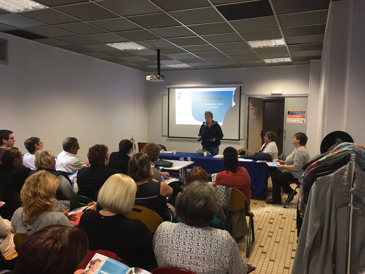 FSCF_Normandie's tweet photo. Présentation du programme sport sante FSCF "AtoutForm" en présence de notre médecin régionale. #FSCF #AtoutForm #SportSante https://t.co/Bw7e4tHmKH
