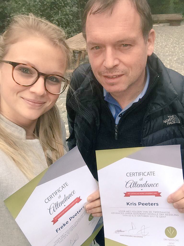 FrekePeeters's tweet photo. Never stop learning! #dryneedling #advanced #upperquadrant #zovaderzodochter https://t.co/AhenHr4ZO7