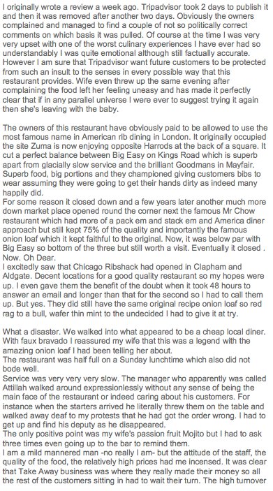 topical_talk's tweet photo. #ChicagoRibshack London. This is our review. Not our usual style of post but it is educational and beneficial for #mind and #body https://t.co/rDRef3PDvv