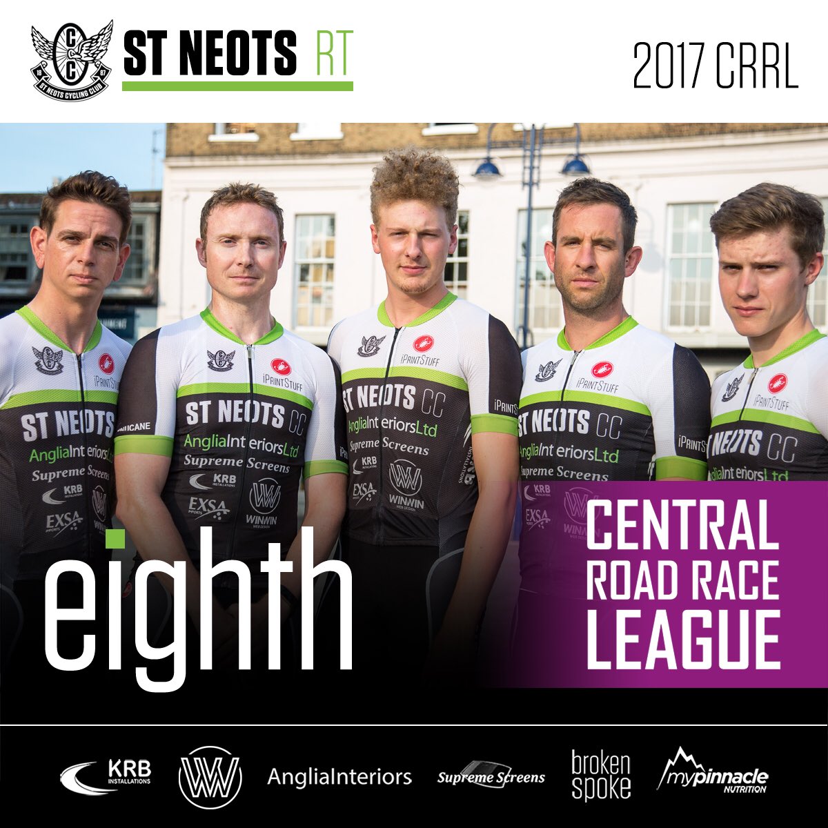 stneotsvelo's tweet photo. SNCC RT finished their first season 8th overall in Central Road Racing League. Congrats lads! Bring on 2018. #cycling #roadracing #stneotscc #crrl https://t.co/TaAvTPNpgY