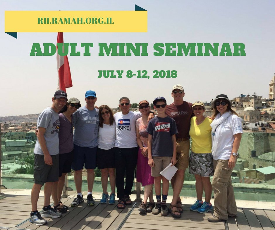 RamahSeminar's tweet photo. We have so many exciting opportunities for all of you! In Israel this summer? Come join our Adult Mini Seminar! https://t.co/Jayw1z1BE1 https://t.co/uwEJdavyj8