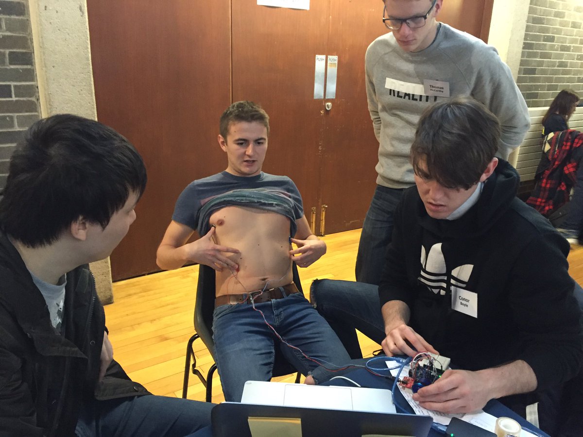 HeartBeatz8's tweet photo. A few problems happened during prototype testing but we won't give up 👊
#STEAMhack @DublinCityUni @RyanAcademy @Intel_IRL https://t.co/TicARU1RA0