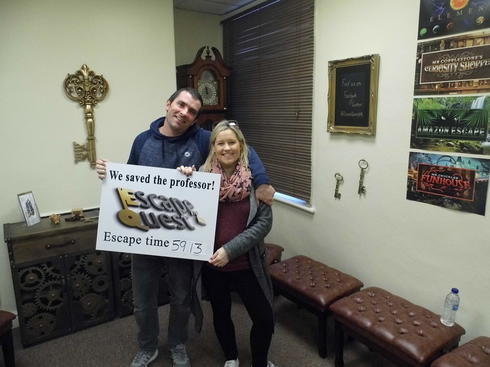 EscapeQuestUK's tweet photo. This amazing duo from @BoltDublin escaped from both #The13thElement in 59:52 & #CuriousEncounters in 59:13
https://t.co/FPmuEbAMuY https://t.co/ZDm5IdqzNO