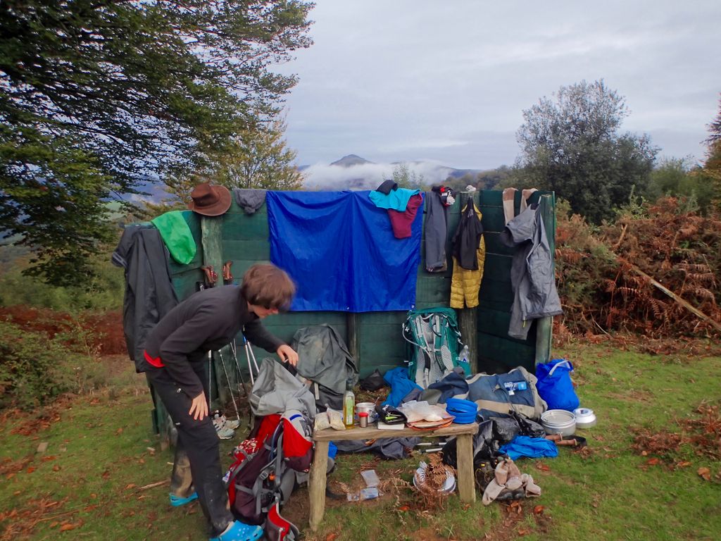 ImperialHRP2017's tweet photo. A week of solid fog and rain meant we hardly saw the Basque Country as we crossed it! #fog #HRP #hikingintherain #outdoors #neverdry https://t.co/cqc6eU3ipS