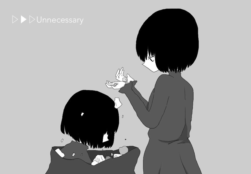 泣いてた自分も思い出もゴミ箱に捨てちゃえ 