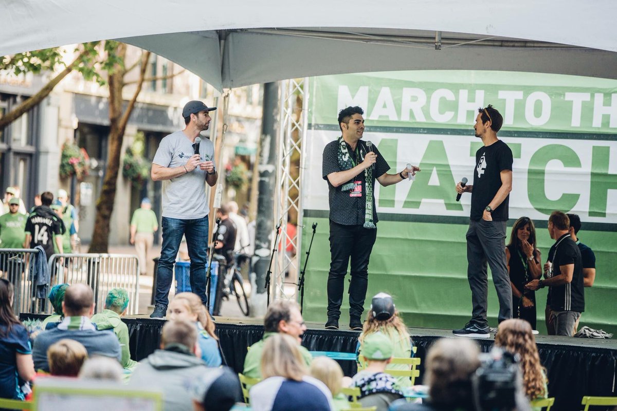 jasonrantz's tweet photo. Can’t wait for 11:30am at Occidental Park for @SoundersFC Matchday Insider: #DecisionDay edition with @WadeWebber4 &amp; @DannyJackson_04! https://t.co/8IDyWg8dnN