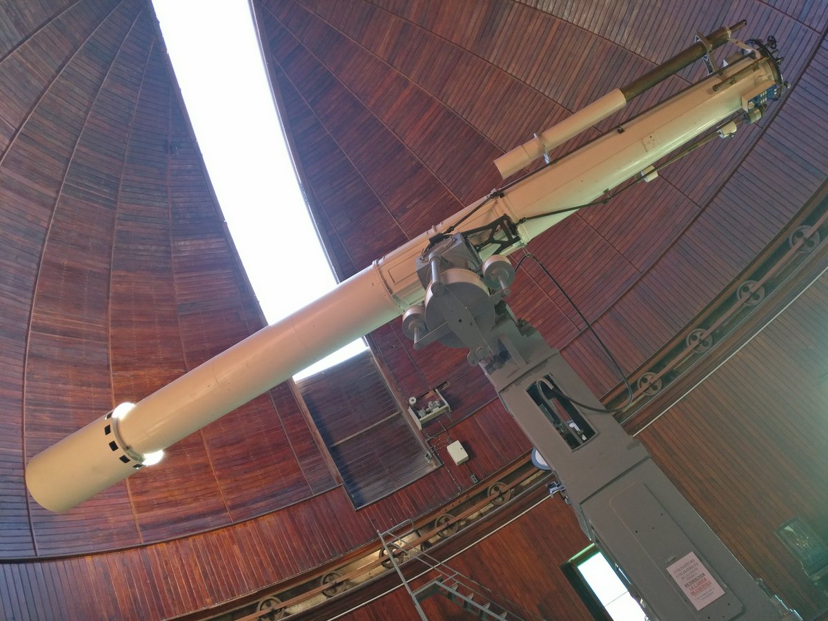 JeroenToelen's tweet photo. The Nice observatory. You can almost feel how science was done back in the day. No radiowaves, no Hubble, no @esa open API's... #SpaceUpCA https://t.co/BP391CNK2n