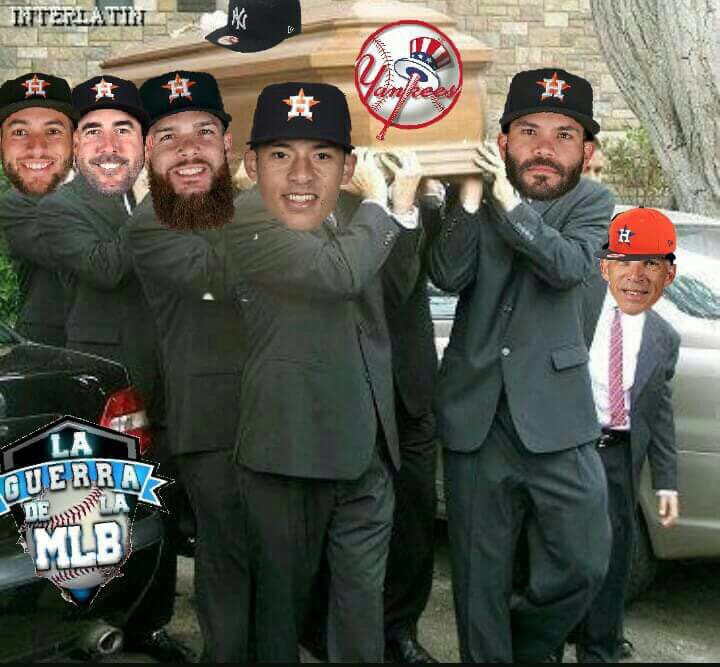 Edgar_8am's tweet photo. Un #meme buenísimo! #ripyankees 😂⚾️🇺🇸 #FelizDomingo #ASTROSWIN #EarnedHistory 👍 https://t.co/qKtoT0w6JX