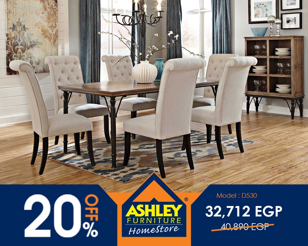 Ashley_Egypt's tweet photo. Enjoy 20% discount on all our products.
موديل كود :D530
ترابيزة +6كرسي+بوفيه
#Dining_Set #Ashley_Dining_Sets
#Ashley_Egypt
#آشلي_يعني_راحتك https://t.co/ChmVKGwQkV