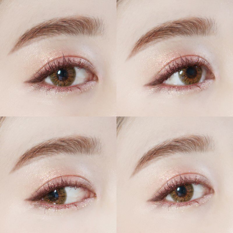 whiskywish79's tweet photo. Holicat Sexy Brown 
เป็นสีน้ำตาลเข้มที่เข้ากับลายแบบนี้มากก
ใส่แล้วสวยฝุดๆ 😍 ดูตาหวาน 
แต่งตาแล้วปังสุดๆไปเรยย 
900฿ (1+1) https://t.co/nty5xST61y