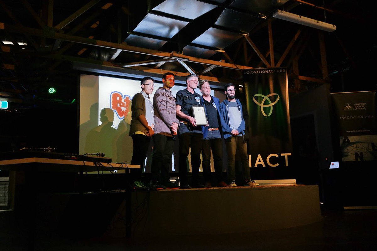 Maakeko's tweet photo. Team Savage Yeti  Games won IACT 2017 for PatchWord!! Big thanks to the entire community.  It was a great experience. https://t.co/ySJRppyAtT