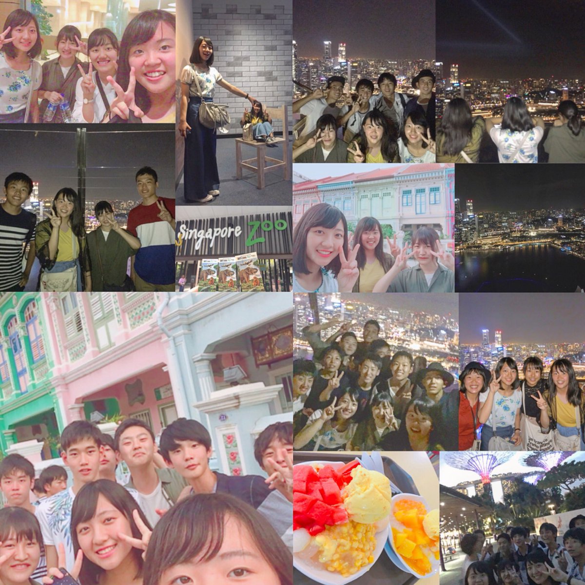 y_09akaf's tweet photo. ＊ 10.17〜10.21 ＊
    修学旅行 in Singapore✈️🇸🇬

もう楽しかったじゃ収まりきらんし写真だって収まりきらんけどひたすらに最高な５日間やった🌈🌈
ずっと笑ってたしもうほんまに余韻が凄い😭😭✨
みんなありがとう！！！ https://t.co/HzuKeTMuNt