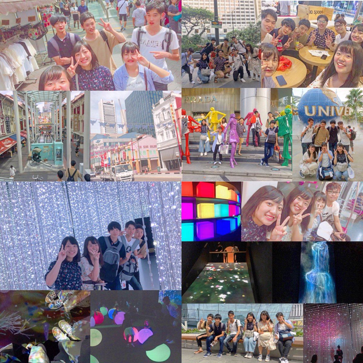 y_09akaf's tweet photo. ＊ 10.17〜10.21 ＊
    修学旅行 in Singapore✈️🇸🇬

もう楽しかったじゃ収まりきらんし写真だって収まりきらんけどひたすらに最高な５日間やった🌈🌈
ずっと笑ってたしもうほんまに余韻が凄い😭😭✨
みんなありがとう！！！ https://t.co/HzuKeTMuNt