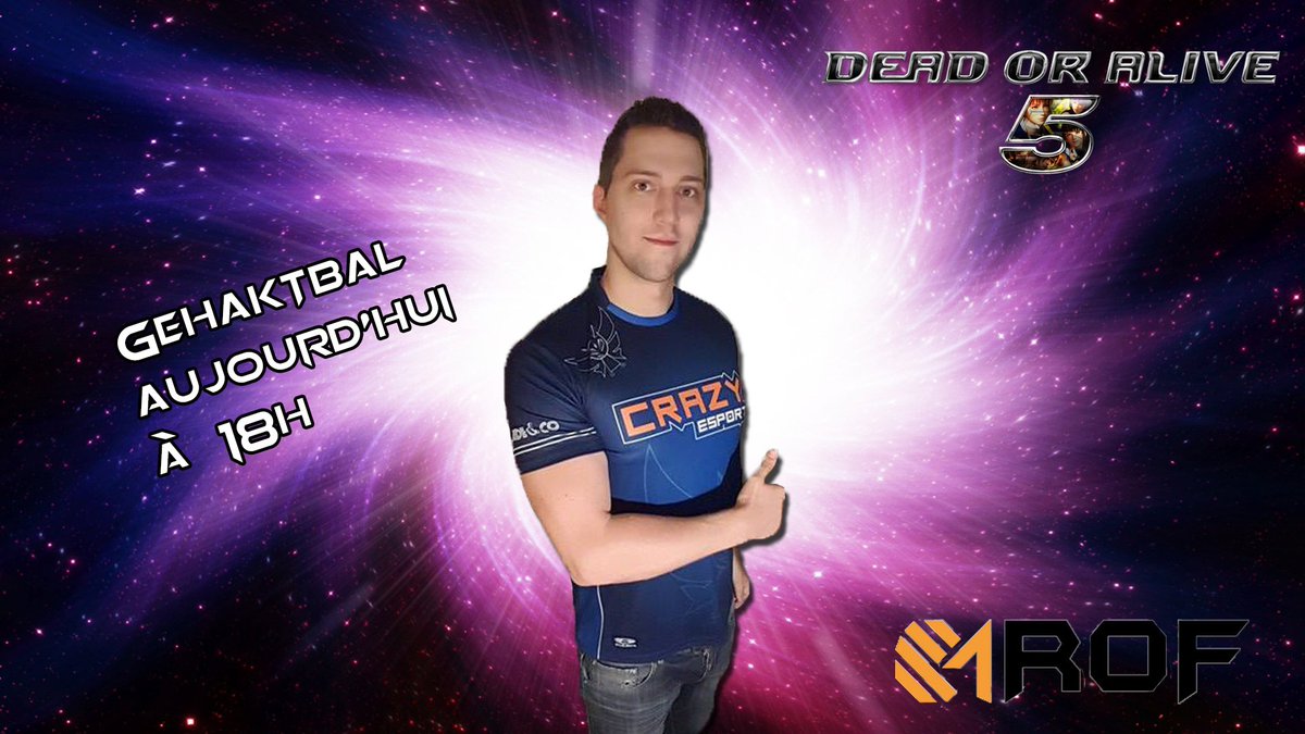 CRaZYEsports's tweet photo. #DOA5LR
#Gehaktbal sera présent ce soir au @LeResetBar pour le Battle Royal EU Qualifier  organisé par @ROF_eu !
https://t.co/Mb7fthbJhM https://t.co/rY6PsVqbOH