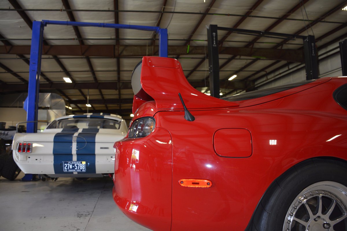 cnd_boost's tweet photo. @realstreetrsp JDM and 'Murica toys playing nice #supra #mk4supra #toyotasupra #mustang #ford #jdmculture #murica https://t.co/VopAPclZ0N